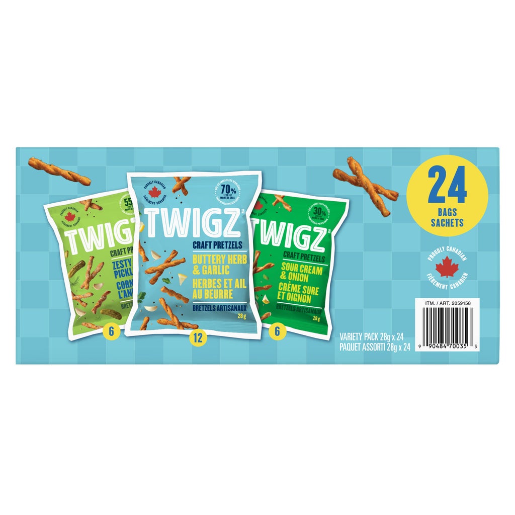 Twigz Variety Pack, 24 × 28 g