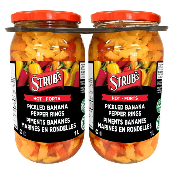 Hot Banana Pepper Rings