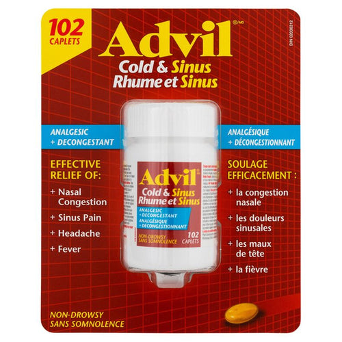 Advil Cold and Sinus Caplets