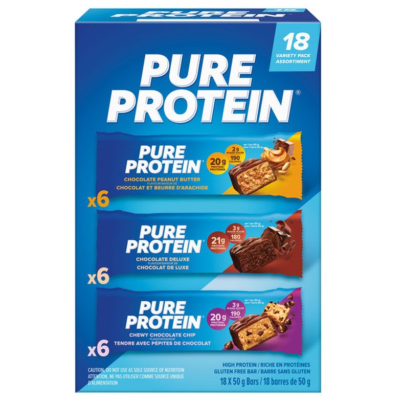 Pure Protein Variety Pack Bars