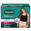 Depend Women's Maximum Absorbency Underwear, Medium