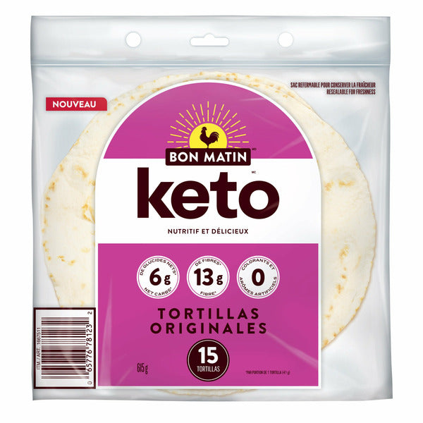 Bon Matin Keto Tortillas