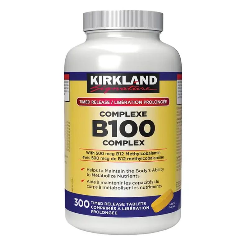 Kirkland Signature Signature B100 Complex Timed Release Tablets