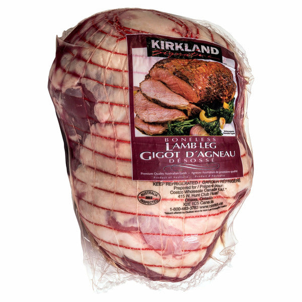 Kirkland Signature Australian Boneless Leg Lamb