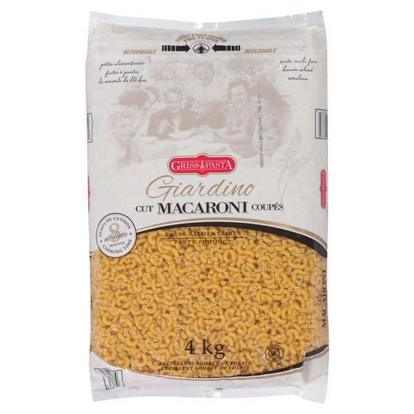 Grisspasta Di Giardino Cut Macaroni