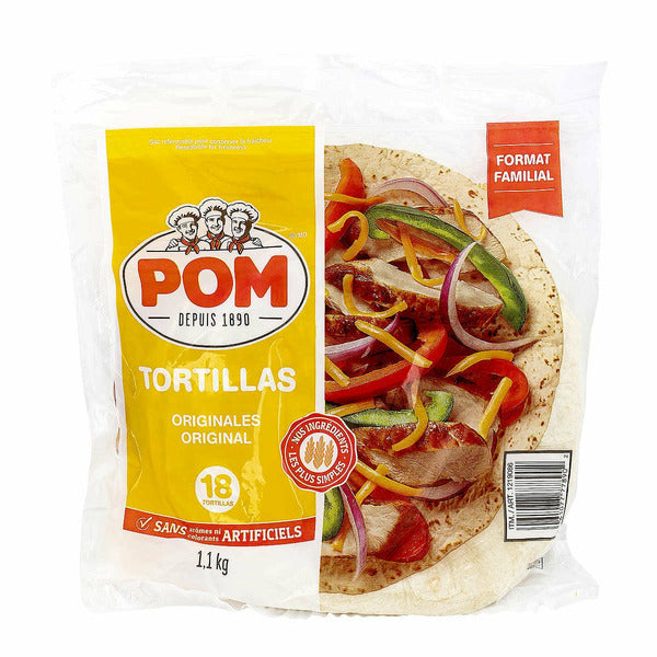 Pom® Original Large Tortillas