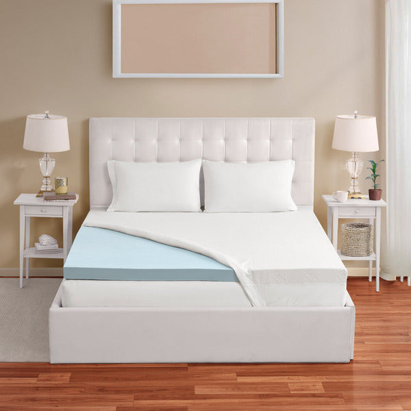 Martha Stewart Memory Foam Mattress Topper, QUEEN