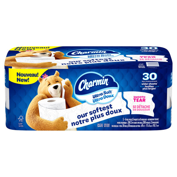 Charmin Ultra Soft Toilet Paper Jumbo Rolls