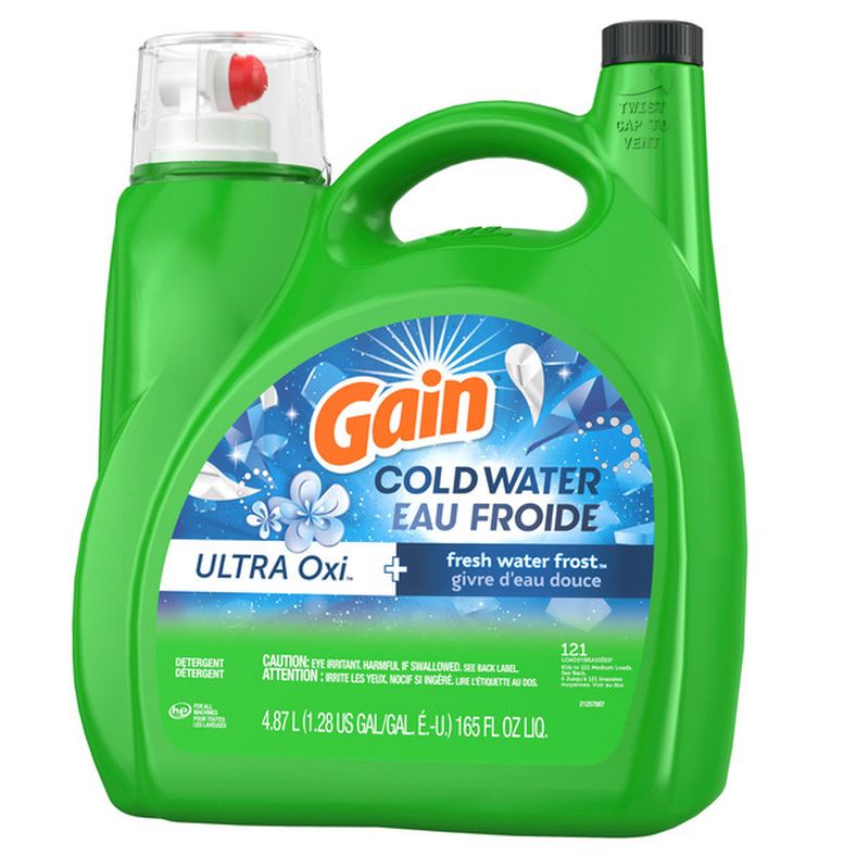 Gain Liquid High Efficiency Cold Water & Oxi Fresh Water Frost Loads