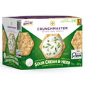 ​Crunchmaster​ Sour Cream & Herb Flavoured Crackers
