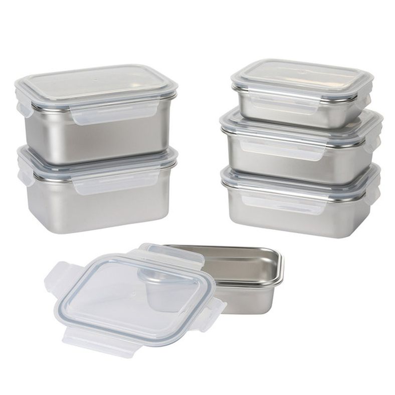 Neoflam Stainless Steel Storage Set, 12-Piece