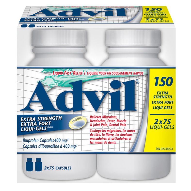 Advil 400mg, Extra Strength Pain Reliever