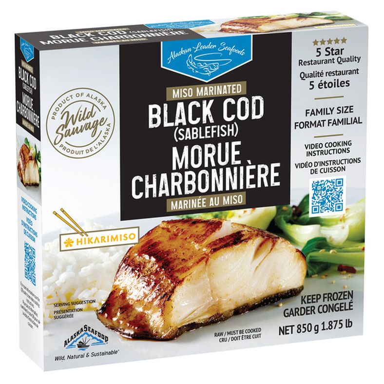 Alaskan Leader Seafoods Miso Marinated Black Cod