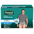Depend Men's Maximum Absorbency Underwear, Extra Large