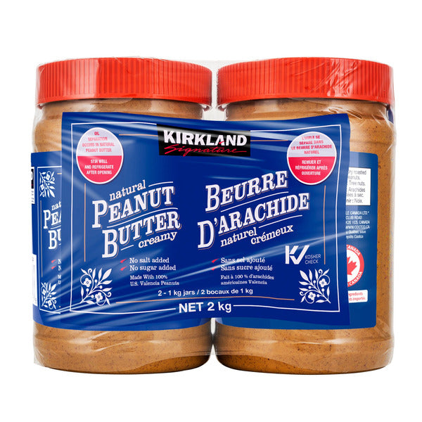 Kirkland Signature Natural Peanut Butter