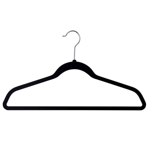 Costco Black Velvet Ultra Thin Non-Slip Space Saving Clothes Hangers