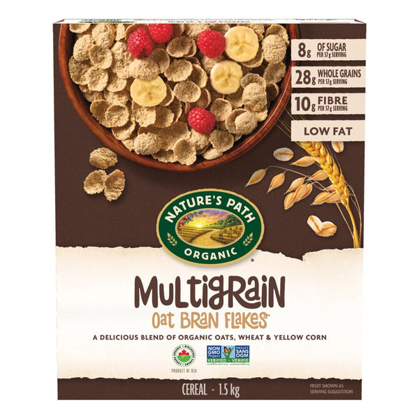 Nature's Path Multigrain Oat Bran Flakes