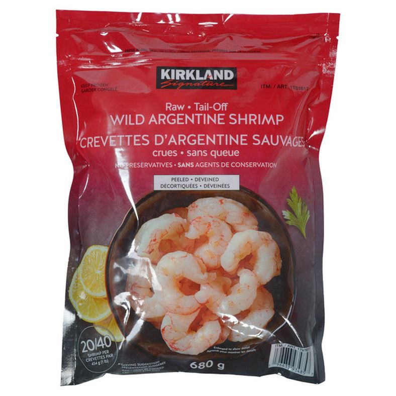 Kirkland Signature Raw Wild Argentine Shrimp