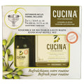 Fruits & Passion Coriander & Olive Tree Hand Soap Refill Set with Glass Bottle & Funnel