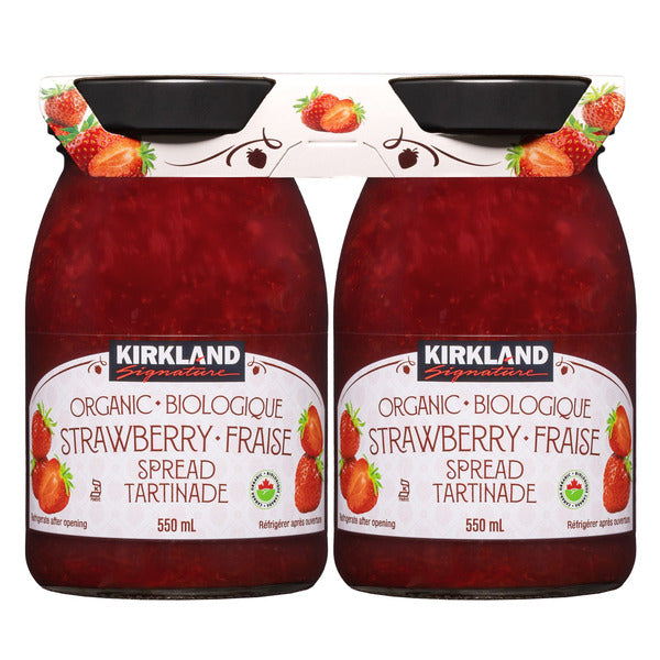 Kirkland Signature Organic Strawberry Spread