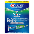 Crest Complete Plus Scope Advanced Active Foam Toothpaste