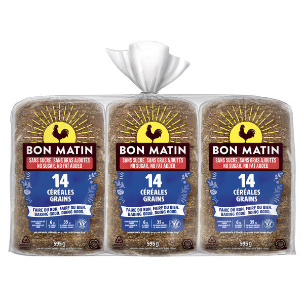 Bon Matin 14 Grain Bread