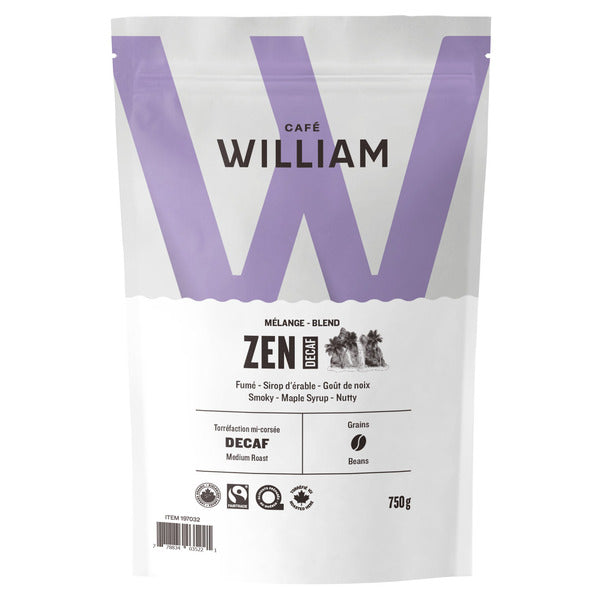 Café William Zen Decaf, 750 g