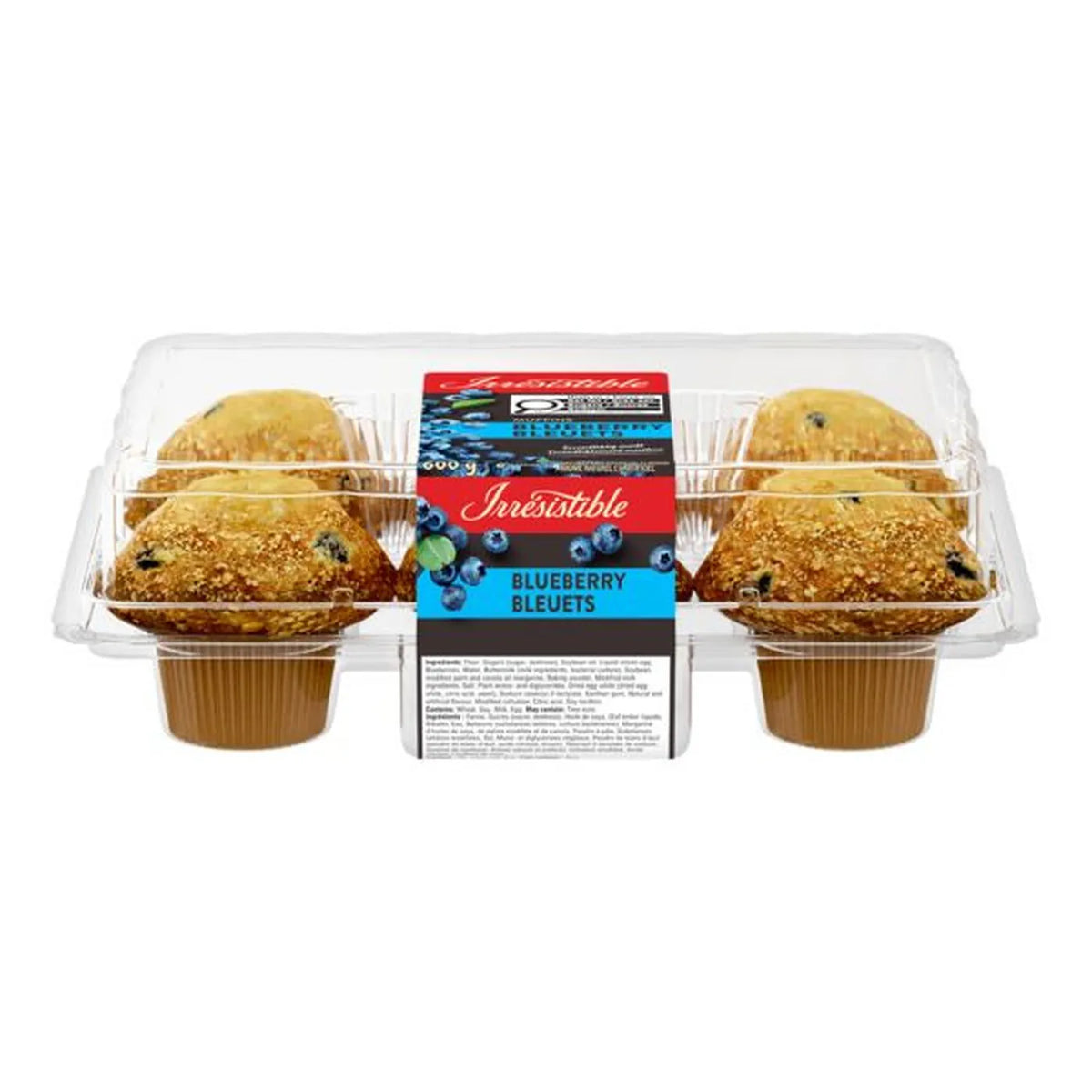Irresistibles Blueberry Muffins