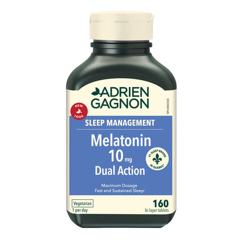 Adrien Gagnon 10mg Melatonin Dual Action Extra-Strength Tablets