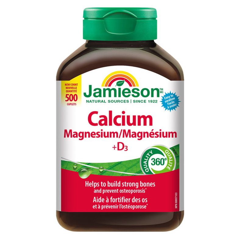 Jamieson Calcium Magnesium with Vitamin D3 Tablets