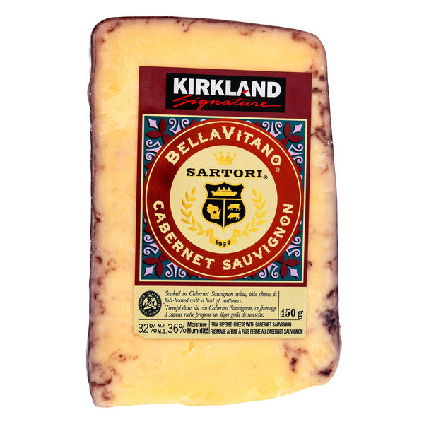 Kirkland Signature Bellavitano Cabernet Sauvignon Cheese