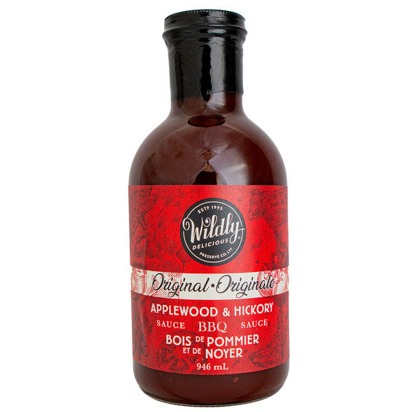 Wildly Delicious Applewood & Hickory BBQ Sauce