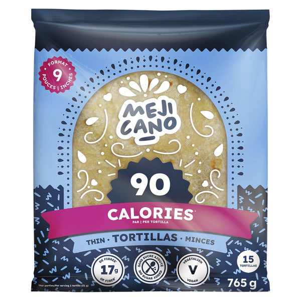Mejicano Thin Tortillas