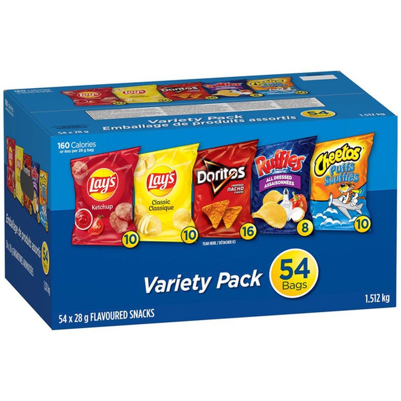 Frito-Lay Variety Pack (Lay's, Doritos, Ruffles, Cheetos)