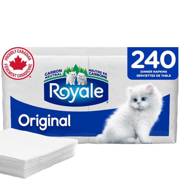 Royale Original 1 Ply Napkins 240 ct