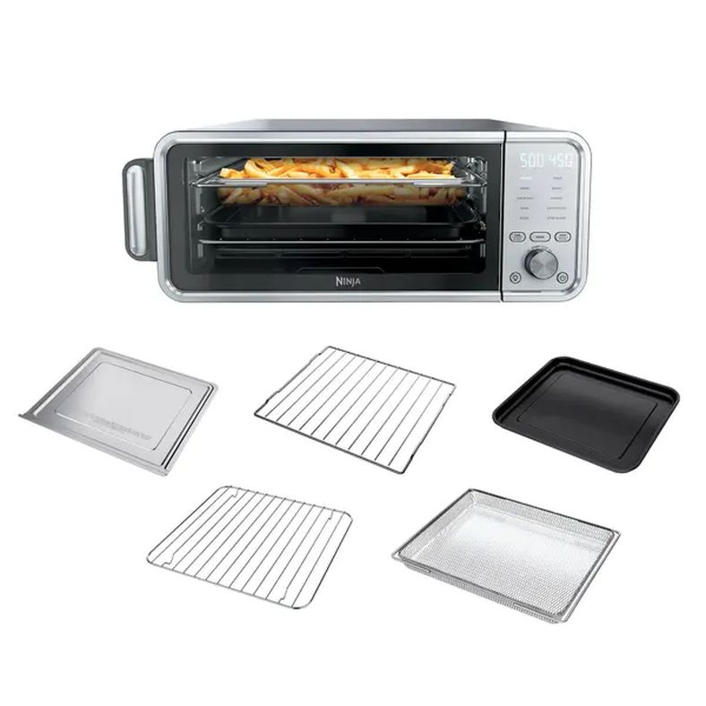 Ninja Flip 10-in-1 Toaster Oven and Air Fryer with Broil Rack