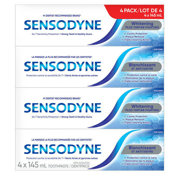 Sensodyne Whitening Plus Tartar Fighting Toothpaste