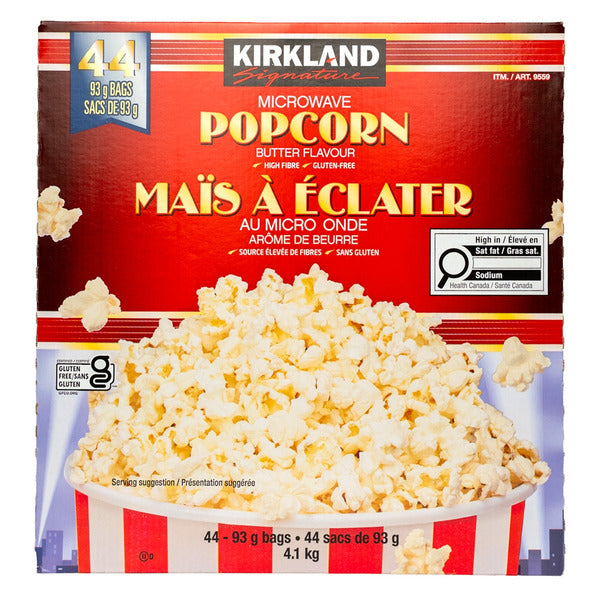 Kirkland Signature Microwave Butter Popcorn