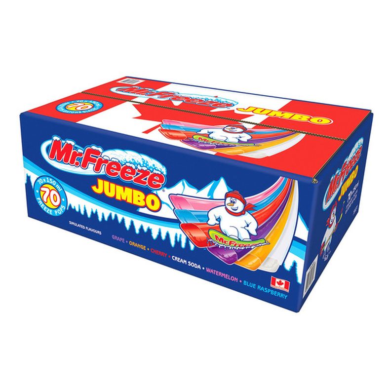 Mr. Freeze Jumbo Freeze Pops