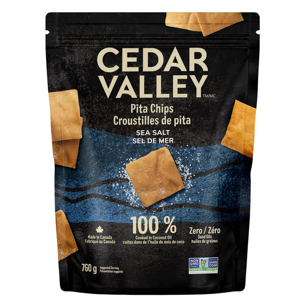 Cedar Valley Sea Salt Pita Chips