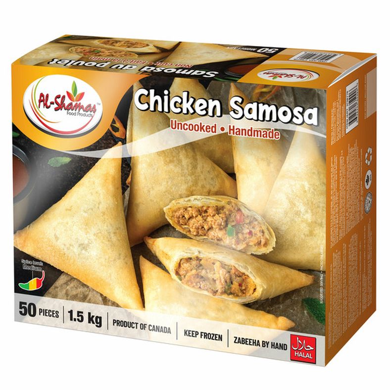 Al-Shamas Uncooked Handmade Chicken Samosa
