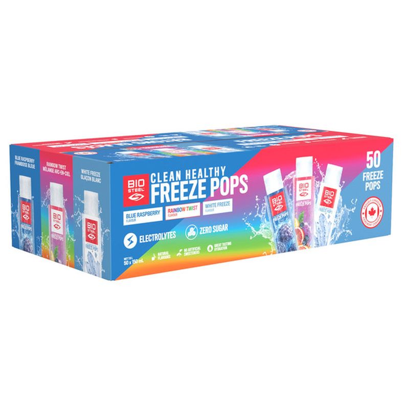 BioSteel Clean Healthy Freeze Pops