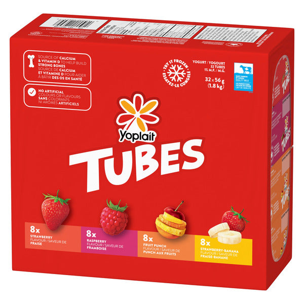 Yoplait Yogurt Tubes