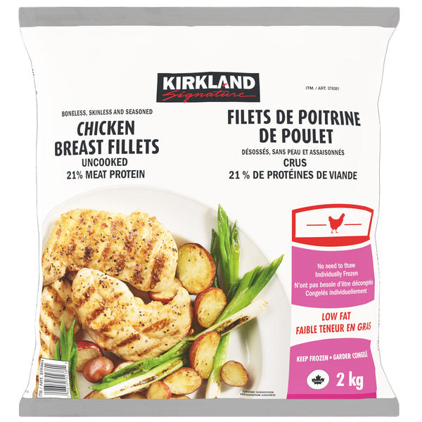 Kirkland Signature Frozen Chicken Breast Fillets