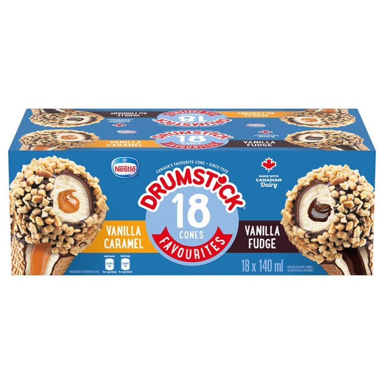 Nestle Vanilla Ice Cream Drumstick Variety Pack