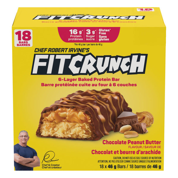 Robert Irvine's Baked Protein Bar