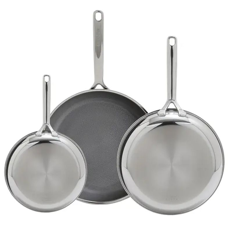 GreenPan Spectra Hybrid Ceramic Non-Stick Skillet 3-Piece Set