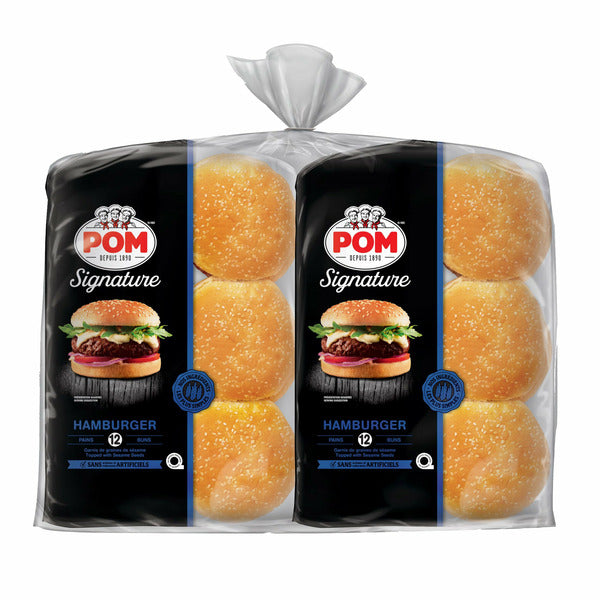 Pom® Signature Hamburger Buns