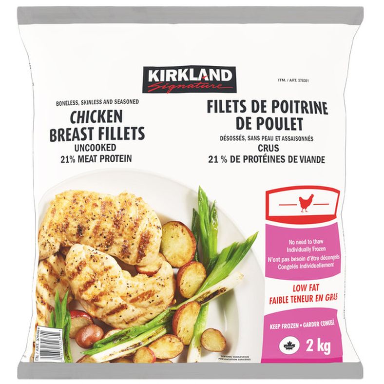 Kirkland Signature Frozen Chicken Breast Fillets