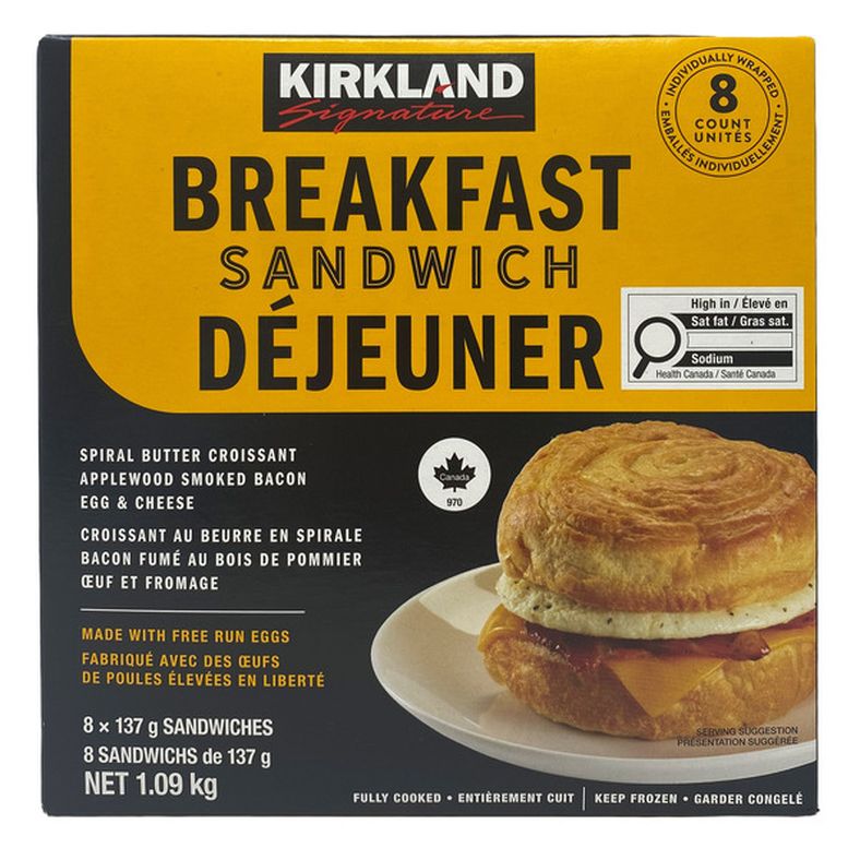 Kirkland Signature Breakfast Sandwich